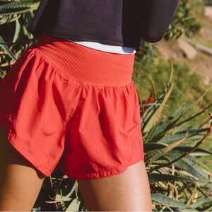FP Movement by Free People Bright Red Athletic Shorts